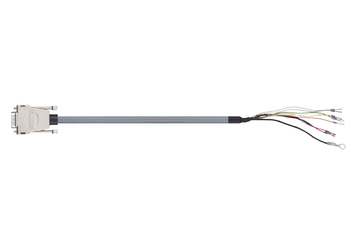 readycable® encoder cable suitable for Festo KES-MC-1-SUB-9-xxx, base cable PUR 10 x d
