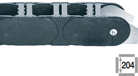 e-veriga s prečkami na vsakem členu