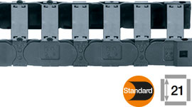 e-veriga s prečkami na vsakem členu