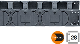 e-veriga s prečkami na vsakem členu