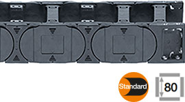 e-veriga s prečkami na vsakem drugem členu