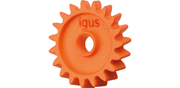 3D printed polymer gear sample part