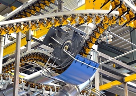 Overhead conveyor system