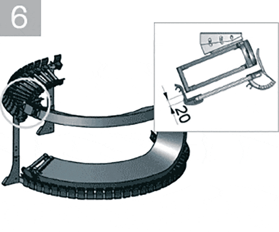 TwisterChain assembly